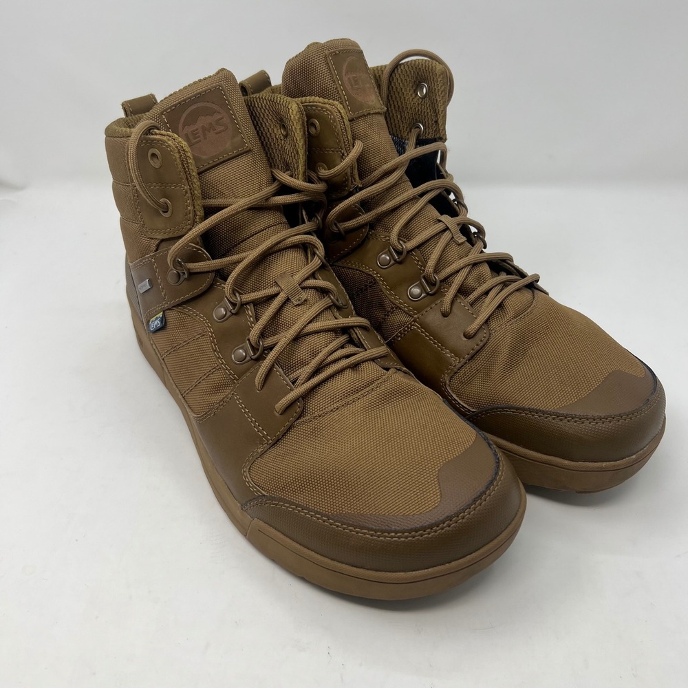 Lems Outlander Boot Coyote Brown Waterproof Hiking Shoes Mens Size 15 LEMS504